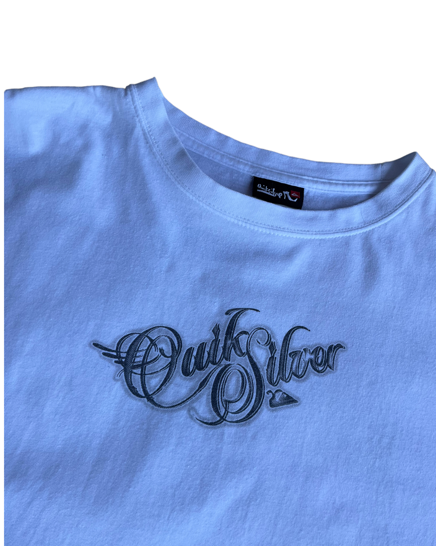 2000S QUIK SILVER WHITE TSHIRT