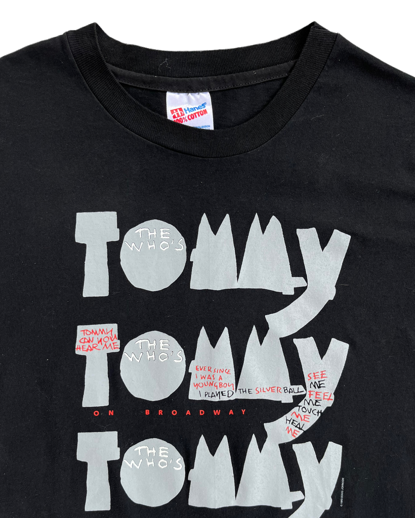 1990S THE WHO "TOMMY" TSHIRT