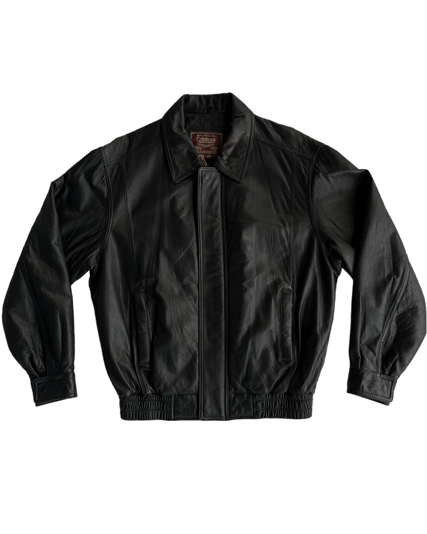 1980s COLEBROOK LEATHER JACKET