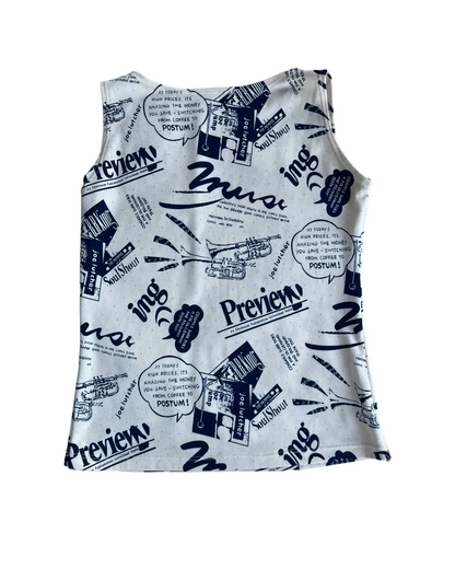 2000s COLLAGE TANK TOP