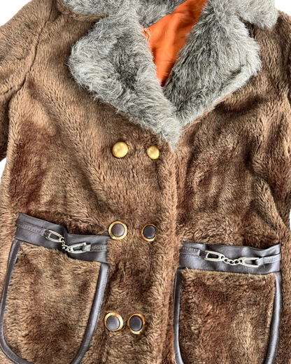 1970s GOLEDN-VEE FUR COAT