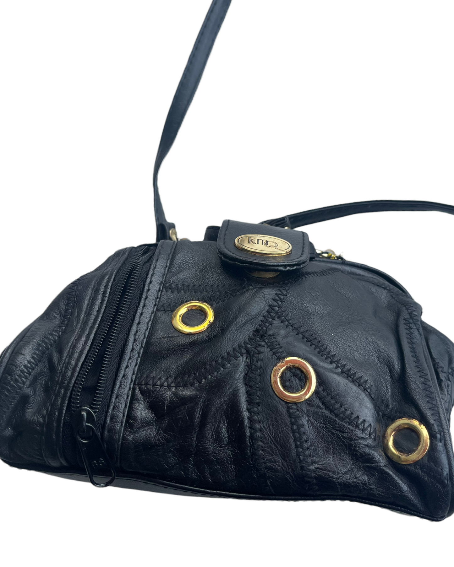 2000S GENUINE LEATHER NOIR BAG