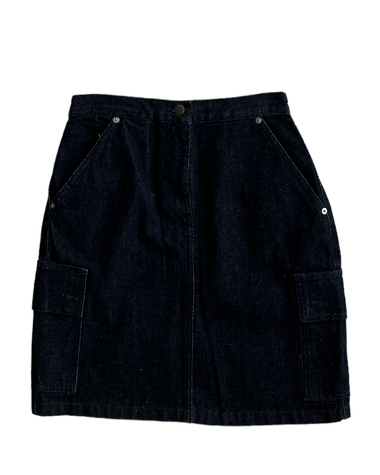 1990S STUFF DENIM SKIRT