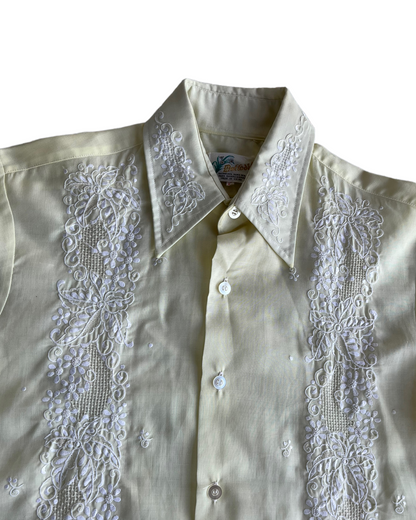 1960s DAFODIL BUTTON UP