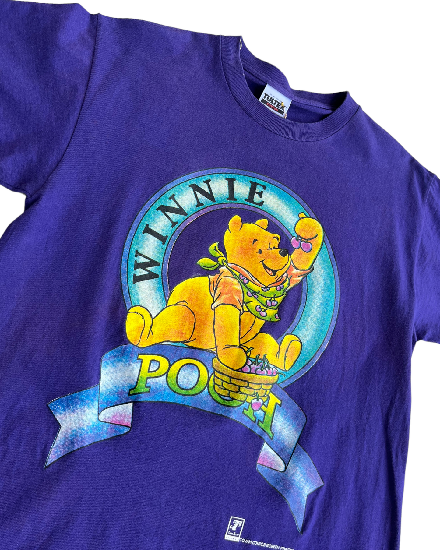 1990S WINNIE POOH PURPLE TSHIRT