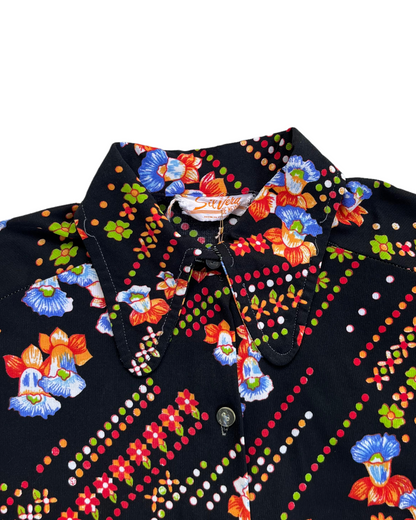 1970s SILUETA DE MEXICO BUTTON UP