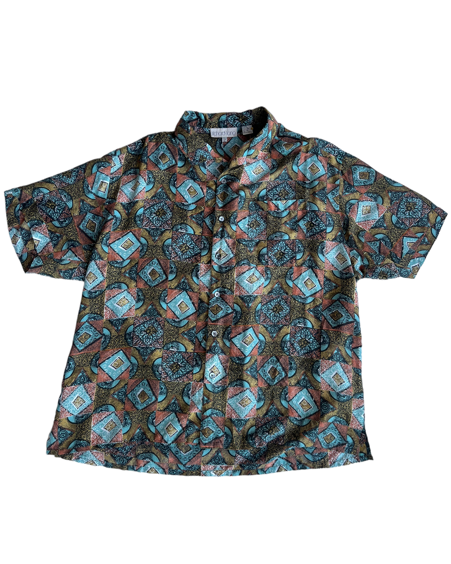 1990s RICHARD LANG  SILK SHIRT