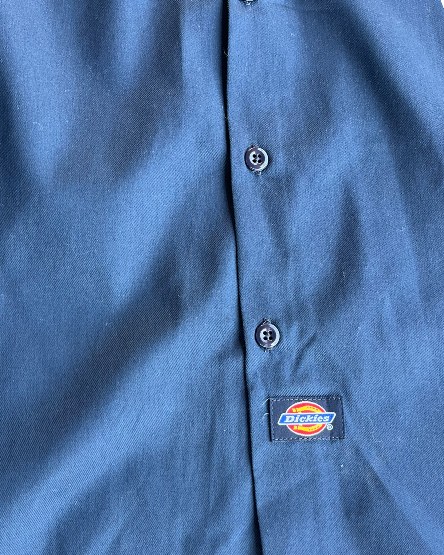 2000s DICKIES BLUE SHIRT